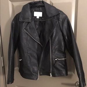 Black pleather jacket